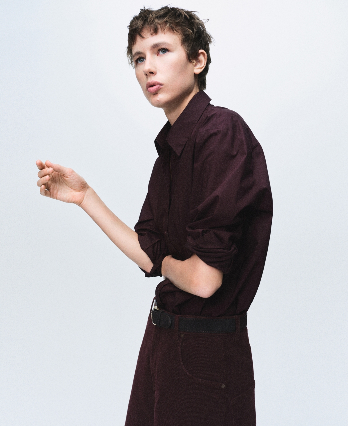 Mango Women's Wide-Leg Corduroy Jeans