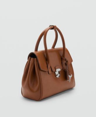 MANGO - Women's Small City Flap Handbag