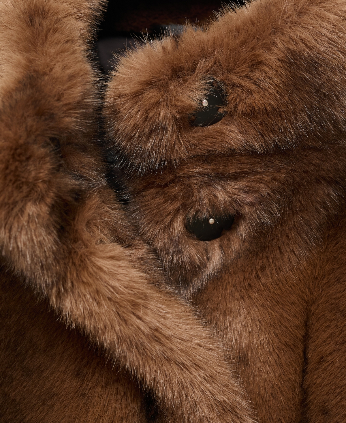 Mango Women's Faux Fur Effect Pockets Jacket