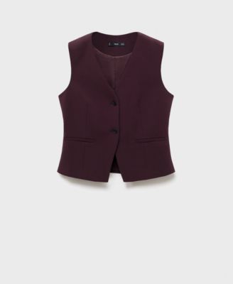 Women's Slim-Fit Suit Vest
