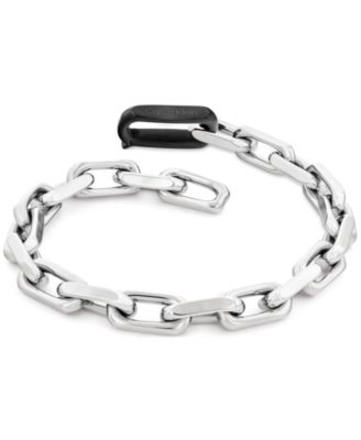 Men's Aspire Silver-Tone Stainless Steel Bracelet
