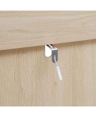 CASAINC Arched Kitchen Pantry with Adjustable Shelves,Multi-Purpose Storage Cabinet