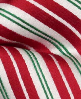 Men's Candy Cane Slim Bow Tie