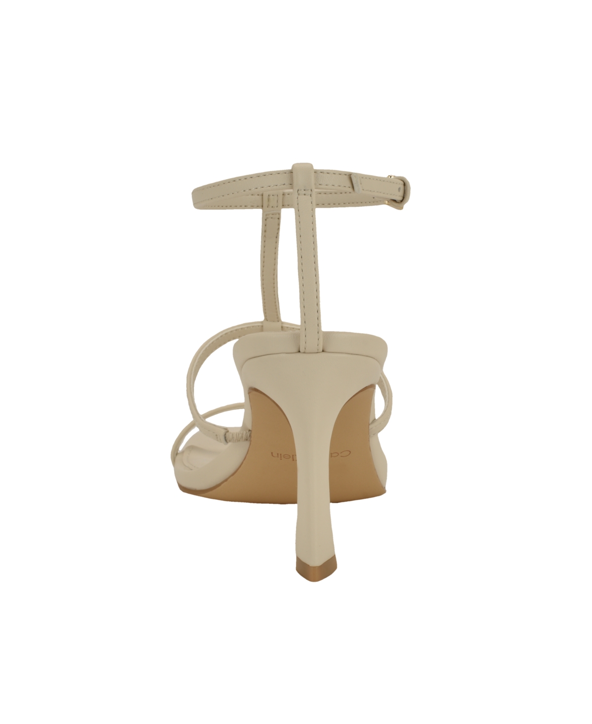 Calvin Klein Pelara Ankle Strap Sandal In White