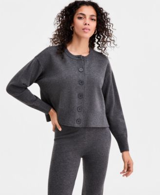 Bar III - Women's Crewneck Cardigan