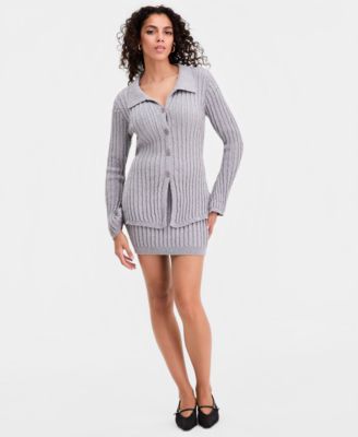 Women's Collared Hourglass Cardigan, Macy's Exclusive