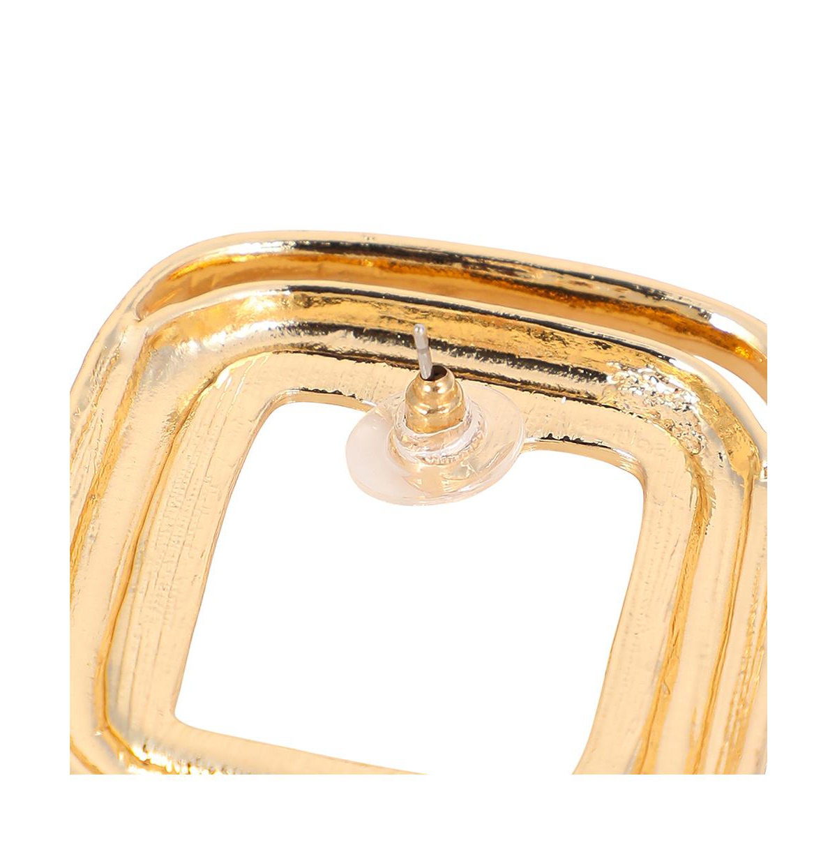 Women's The Moziac-Quad Statement Earrings - California Gold