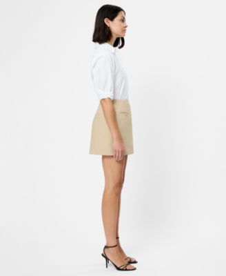 Women's Side Zipper Mini Skirt