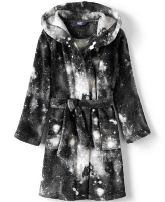 Big Girls Fleece Hooded Robe