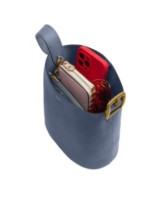 Bleecker Small Suede Bucket Bag 21