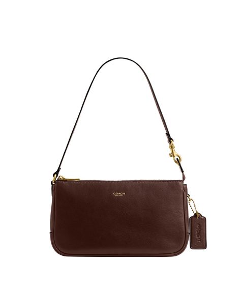 Женские сумки COACH Plaza Small Leather Slim Shoulder Bag