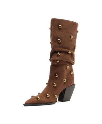 Women's Tulsa Studs Knee High Boots