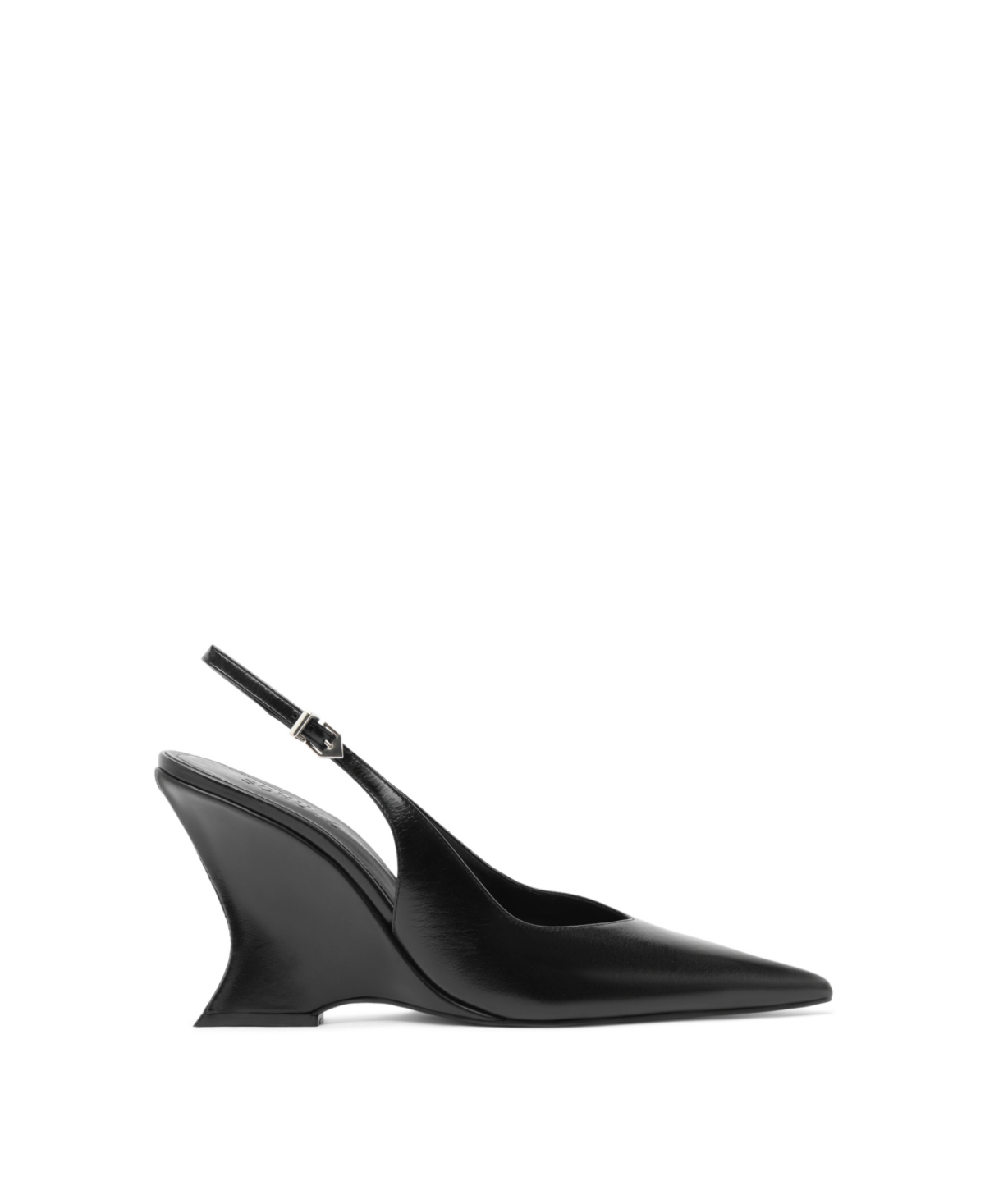 Schutz Siena Slingback Wedge Pump In Black
