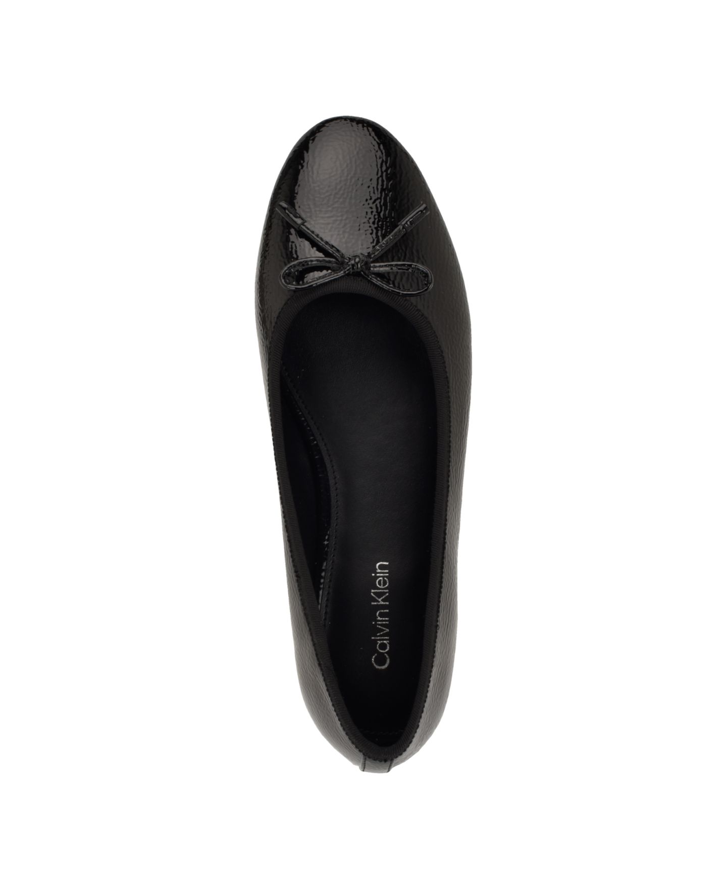 Женские туфли Calvin Klein Cyrie Low Block Heel Ballet Flats, цвет: Чёрный — фото 4