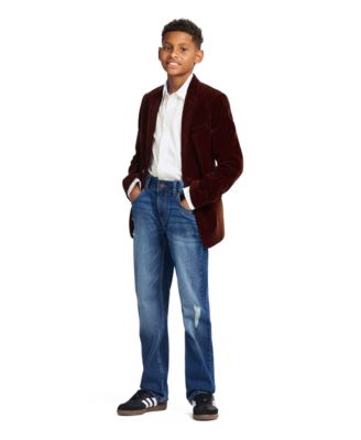 Boys' 8-20 Velvet Sport Coat
