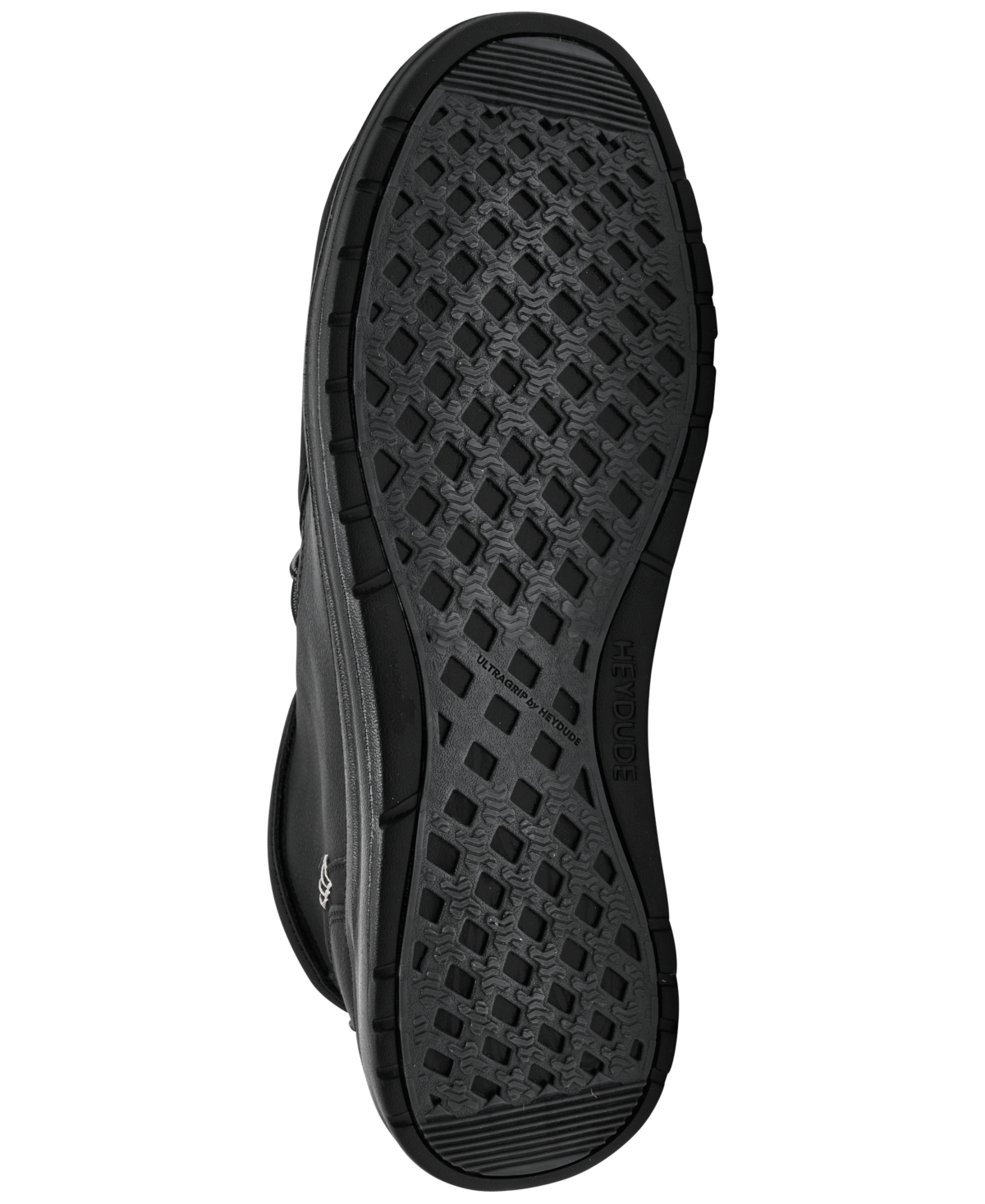 Hey Dude Men's Wally Mid Gripr Classic Boots From Finish Line In Black