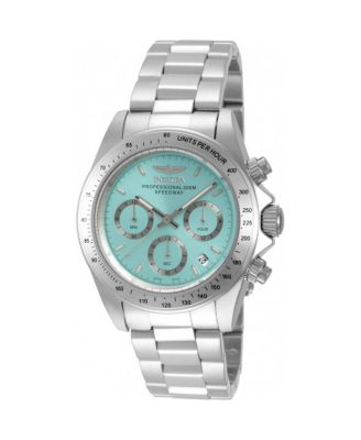 Men's 49800 Speedway Quartz VD53B-14 Light Blue Dial Watch