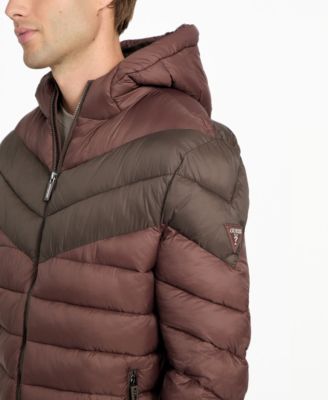 Men's Color-Block Puffer Jacket