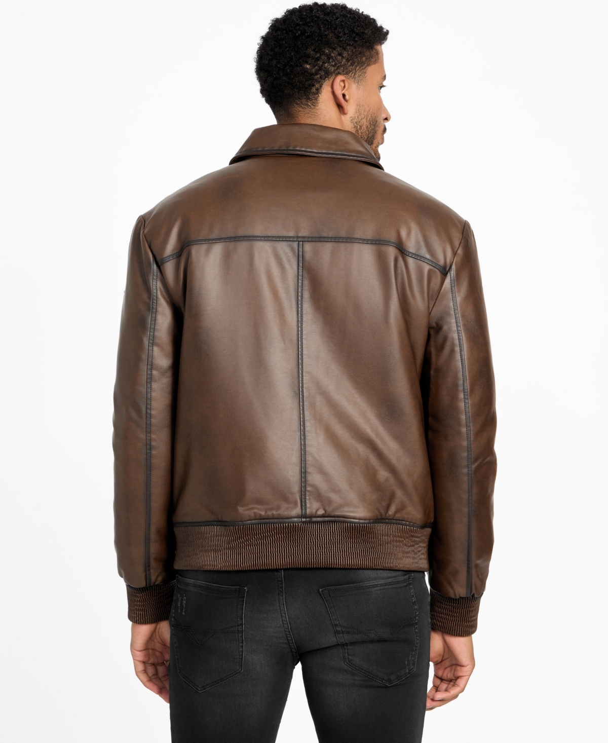 Guess Men's Vintage Long-Sleeve Jacket