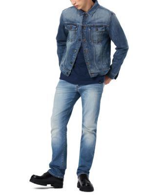 Men's Vintage-Style Long-Sleeve Jacket