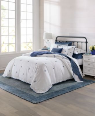 Irving Embroidery 3-Pc. Comforter Set, King, Macy's Exclusive