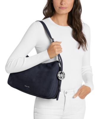 Michael Kors Nolita Medium Nubuck Convertible Shoulder Bag