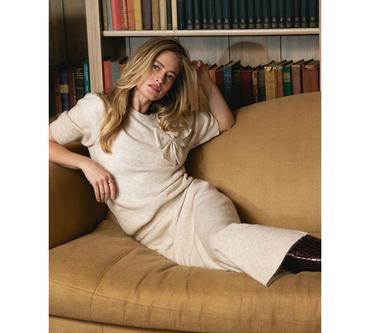 CeCe Women's Pull-On Midi Skirt