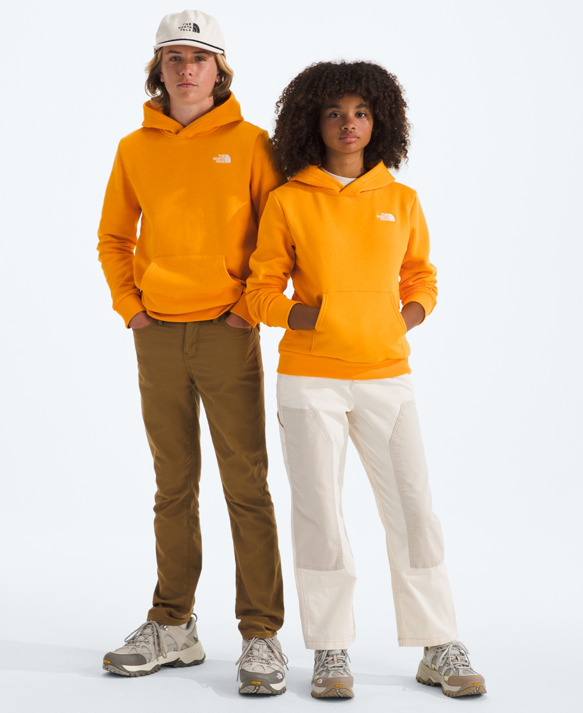 The North Face Boys 6-20 Evolution Simple Dome Pull-on Hoodie In Orange
