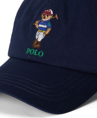Boys 8-20 Polo Bear Cotton Twill Ball Cap