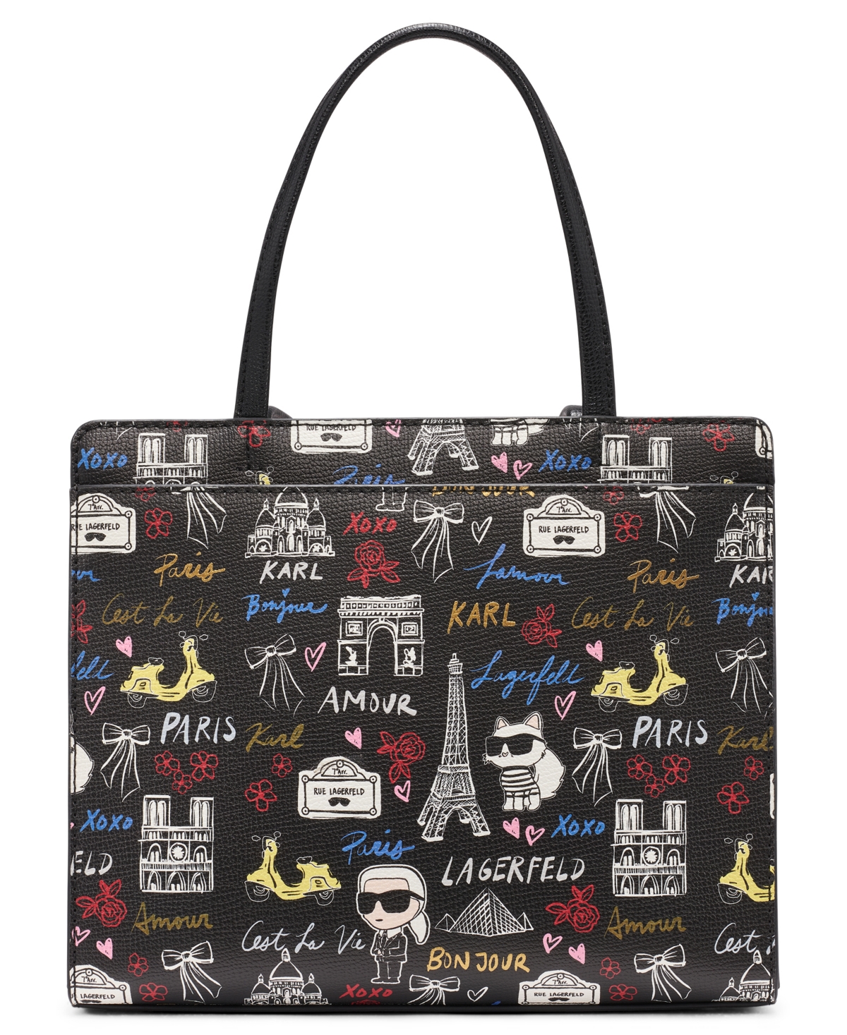 Karl Lagerfeld Maybelle Small Satchel Bag In Multi