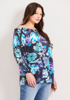 Women's Plus Size Convertible Peasant