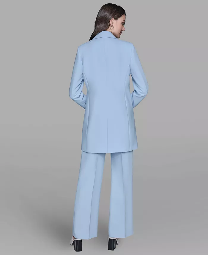 Women's Long One-Button Blazer Jacket - thumbnail 5