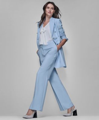 Women's Long One-Button Blazer Jacket