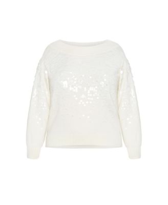 Plus Size Braylin Sequin Jumper