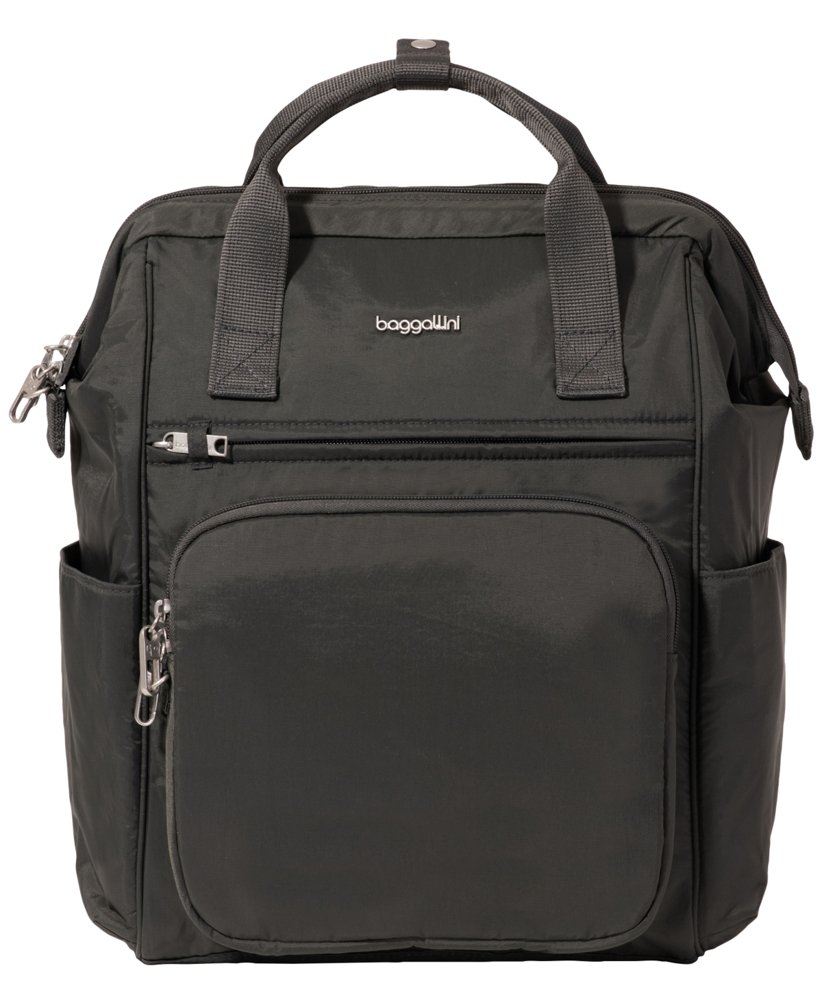 Baggallini Securtex Anti-theft Windsor Backpack In Gray