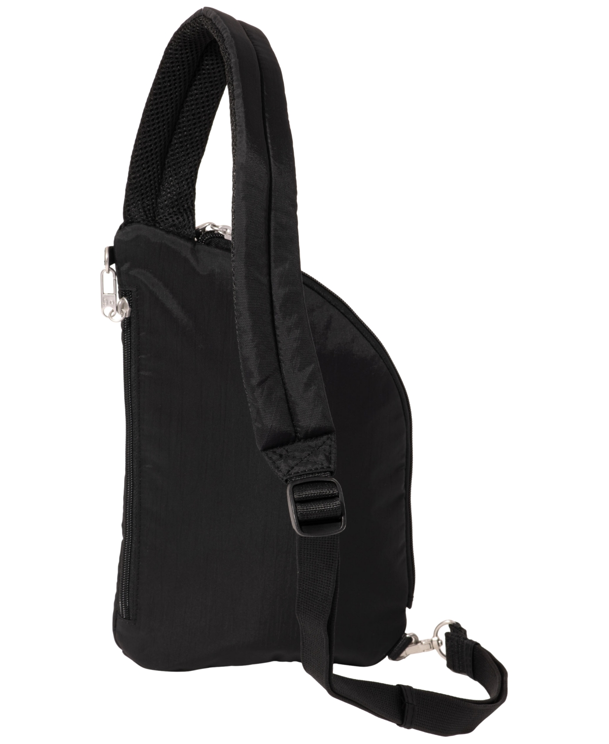 Baggallini Securtex Anti-theft Half Moon Sling In Black