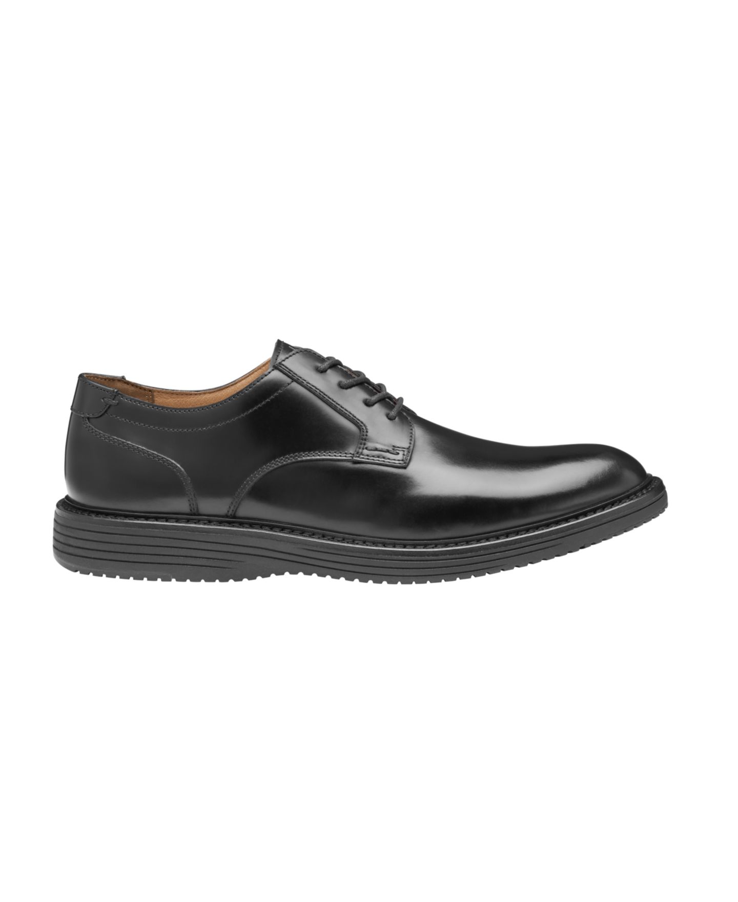 Мужские туфли Johnston & Murphy Lace-Up Dress Shoe, цвет: Чёрный — фото 2