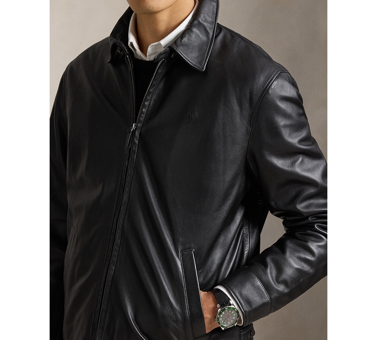 Polo Ralph Lauren Men's Leather Jacket