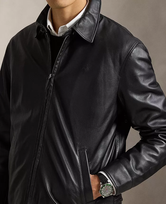 Men's Leather Jacket - thumbnail 8