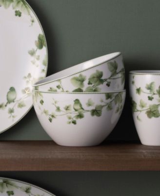 Ivy Whisper Set of 4 Cereal Bowls, 6" 29 oz.