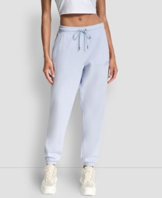 Women's Varsity Embroidered Logo Relaxed Pockets Pull-On Joggers