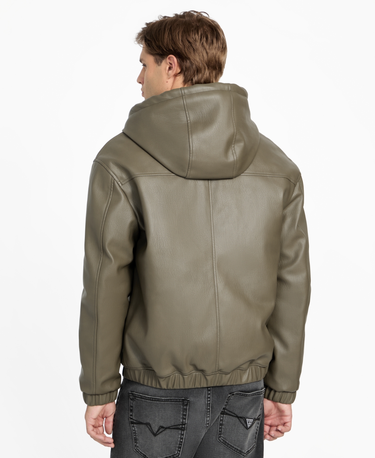 Guess Men's Hooded Full-zip Jacket In Multi