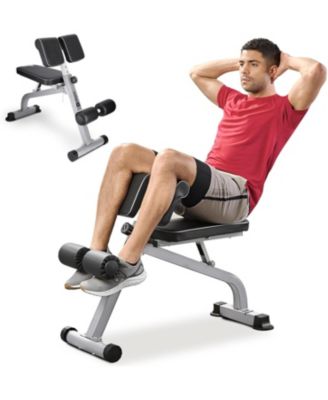 SculptTrainer Roman Chair – Adjustable Hyperextension Bench for Core, Back & Ab Workouts – Foldable Home Gym Equipment