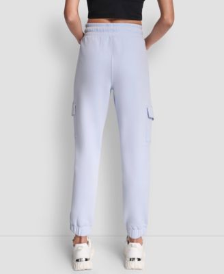 Women's Studded-Logo Cargo Joggers