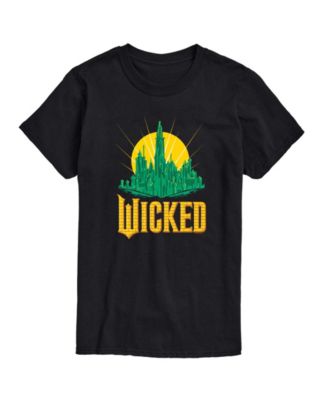 AIRWAVES - Men's Wicked Part 2 Emerald City Graphic Short-Sleeve Printed T-Shirt