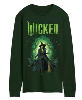 AIRWAVES - Men's Wicked Part 2 Elphaba Forest Graphic Print Long-Sleeve T-Shirt