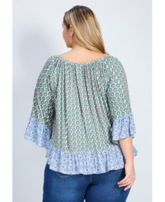 Women's Serenity Ruffle Top