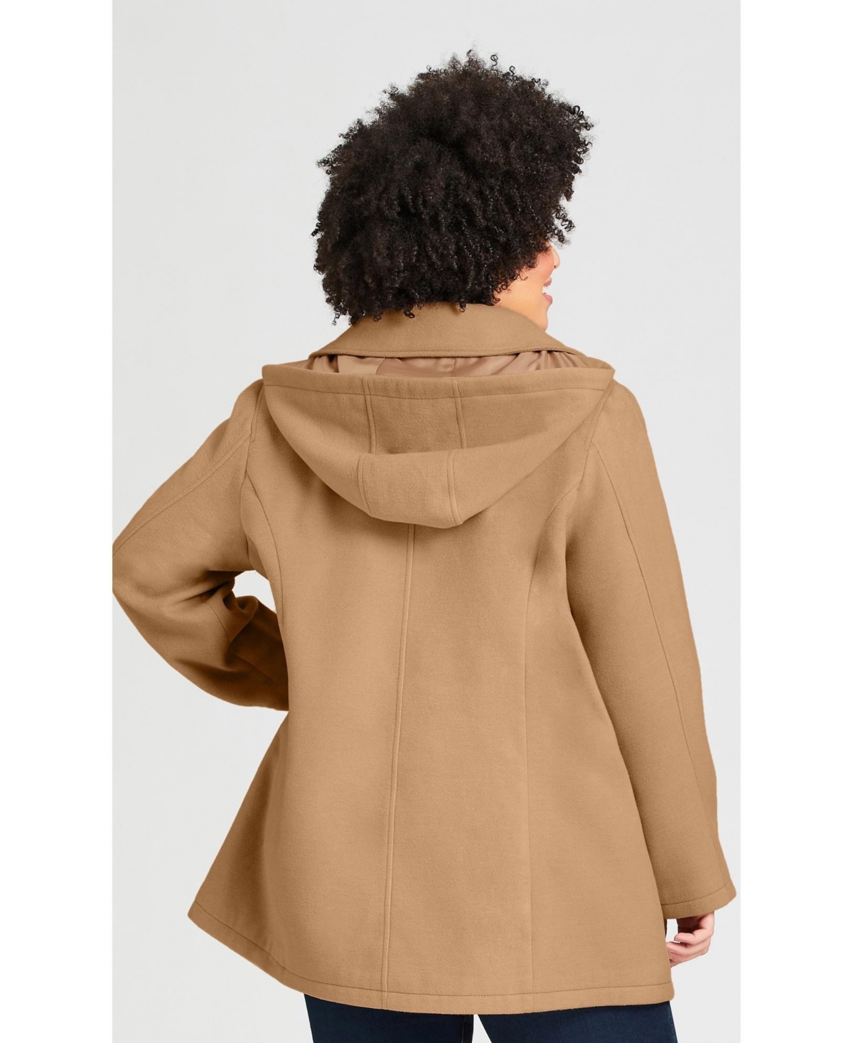 Avenue Women's Faux Wool Peacoat