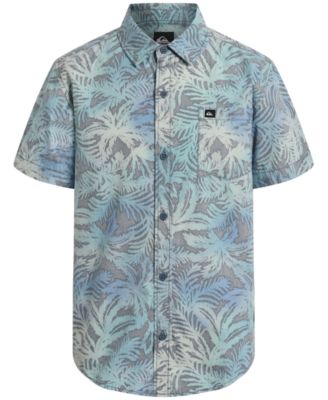 Quiksilver - Boys 8-20 Apero Classic Short-Sleeve Woven Shirt