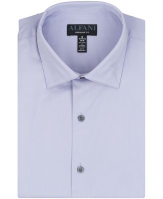 Men's Solid Regular-Fit Dress Shirt, Macy's Exclusive